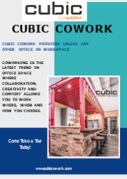 The Woodlands Virtual Office  | Cubic Cowork