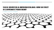 Skin Booster & Microneedling
