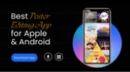 Best Poster Editing App for Apple and Android