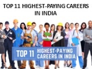 TOP 11 HIGHEST-PAYING CAREERS IN INDIA