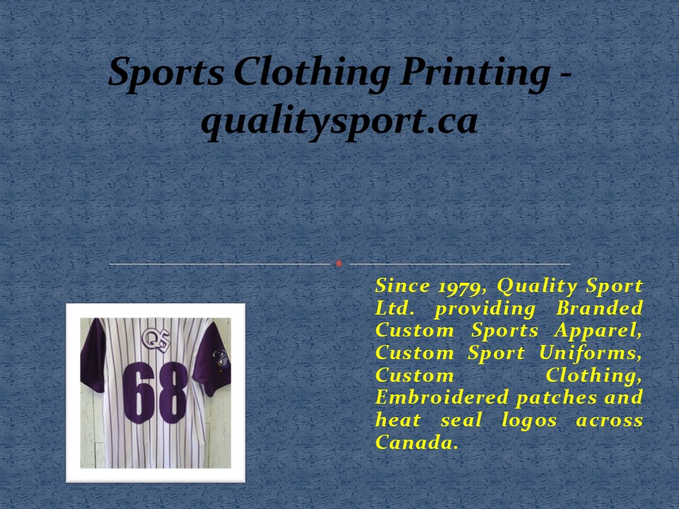 Sports Clothing Printing - qualitysport.ca (4)