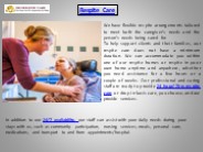 Respite Care and Accommodate