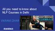NLP Courses in Delhi