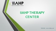 Cerebral Palsy Treatment | IIAHP Therapy Center