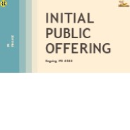 About Initial Public Offering (IPO) - RR Finance