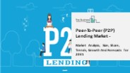 Peer-To-Peer (P2P) Lending