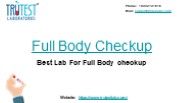 Full Body Checkup