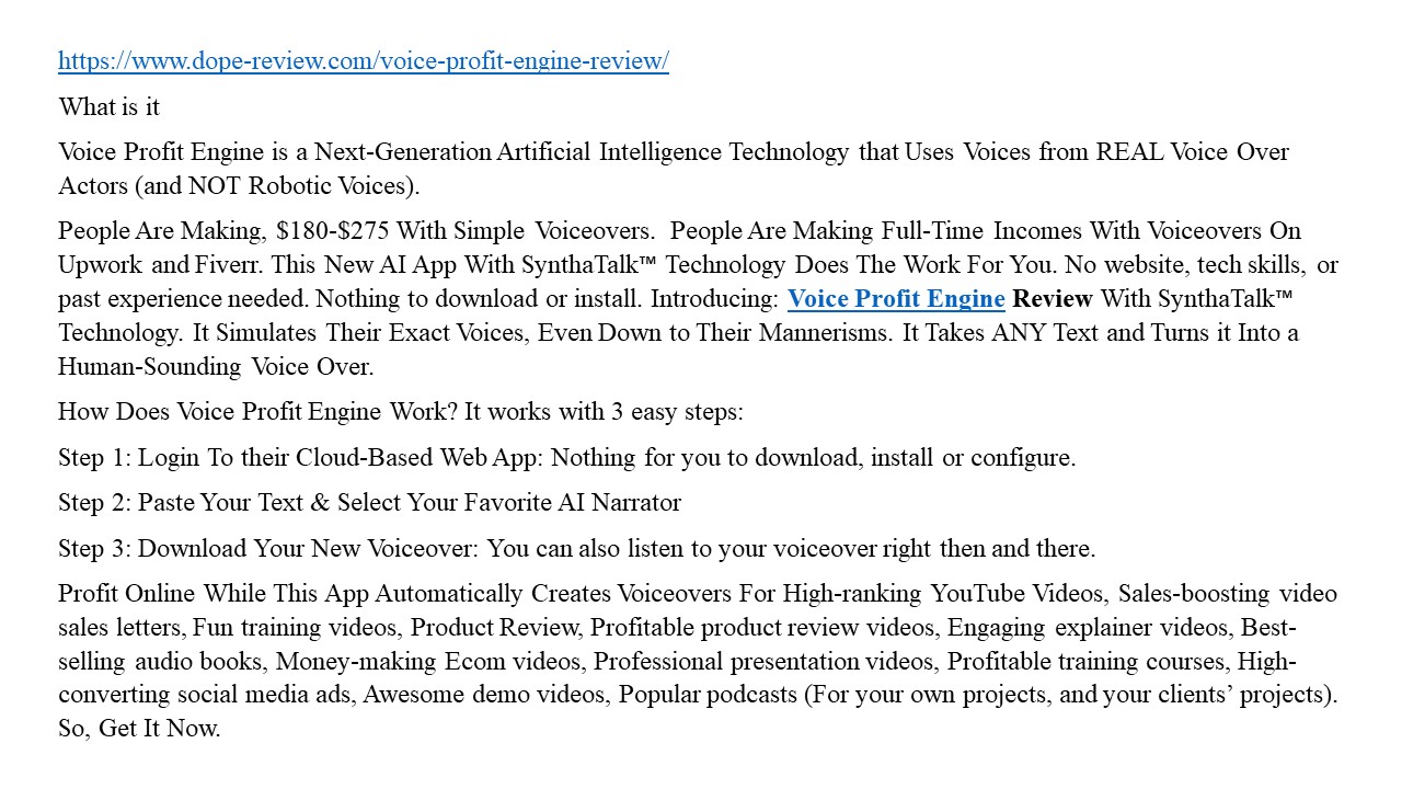 presentation player overlay