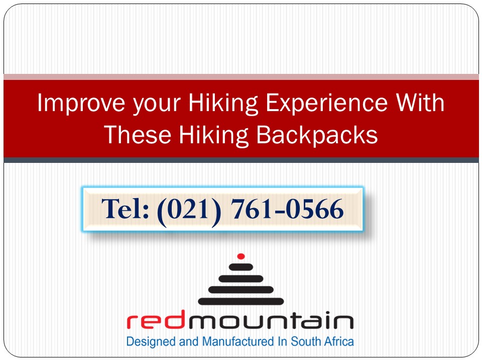 PPT Improve your Hiking Experience With These Hiking Backpacks