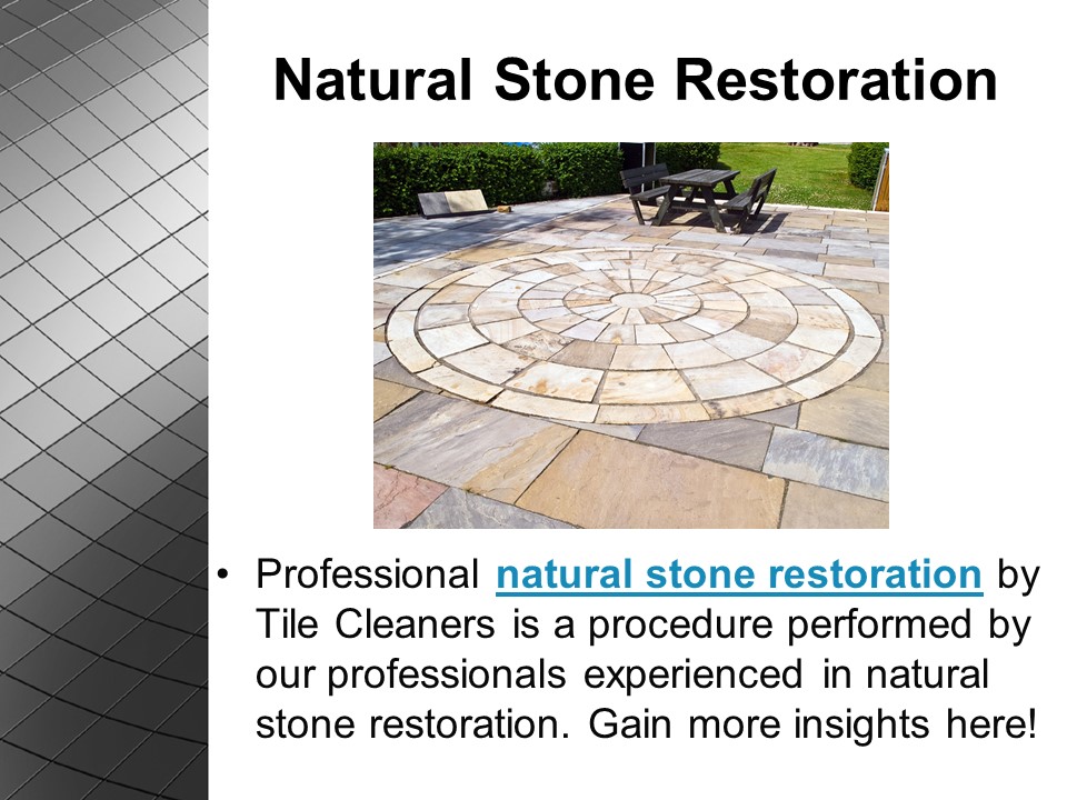 Natural Stone Restoration