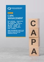 CAPA Management Software - ComplianceQuest QHSE Solutions