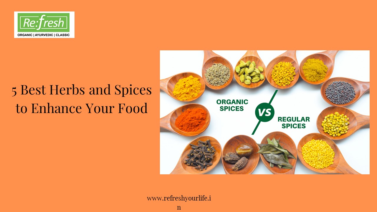 PPT – 5 Best Herbs and Spices to Enhance Your Food PowerPoint ...
