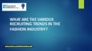 Best Fashion Industry Recruiters For Hire