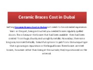 best Ceramic Braces Cost Dubai