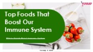 Food that Boosts the Immune System