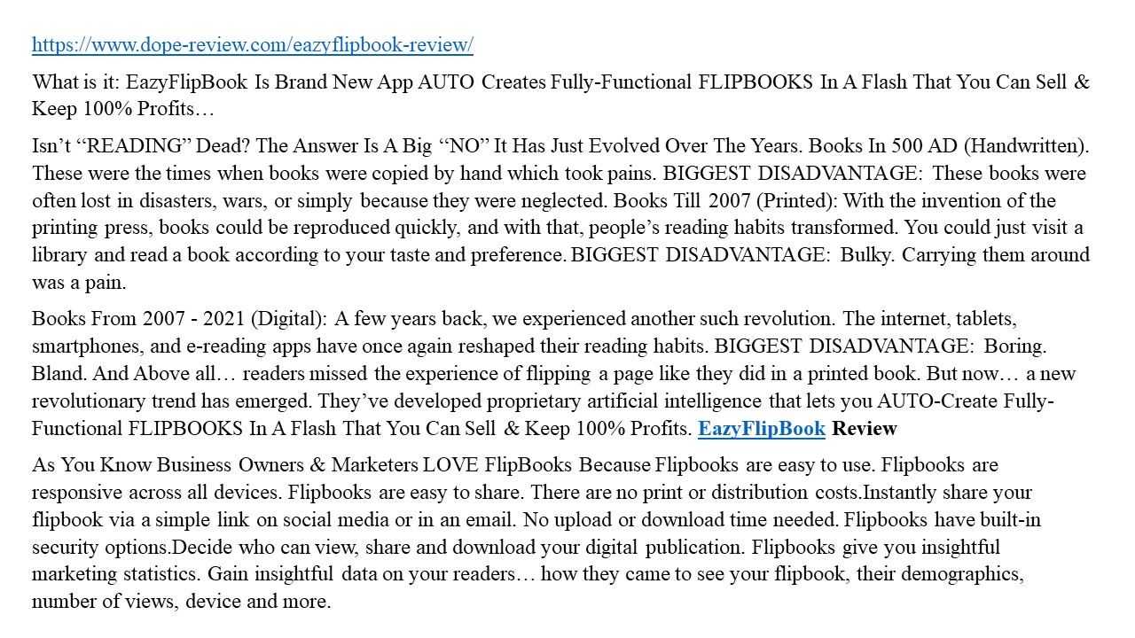 presentation player overlay