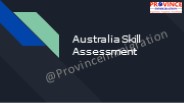 Australia Skill Assessment