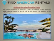 Caribbean Vacation Rentals by Owner