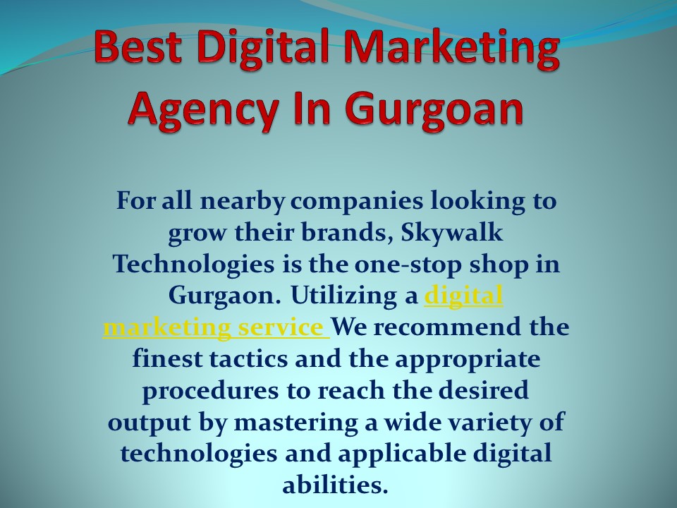 Digital Marketing Agency Gurgaon | Skywalk Technologies (1)