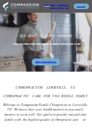 Back Pain in Lewisville
