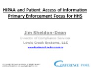 HIPAA and Patient Access of Information