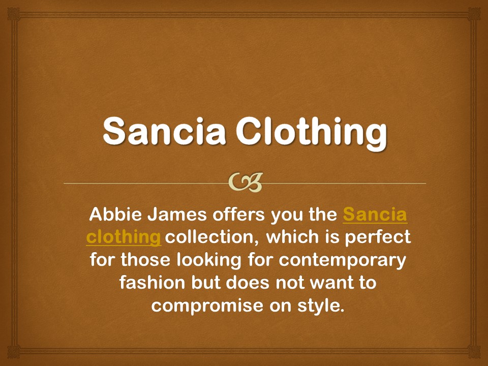 Sancia Clothing