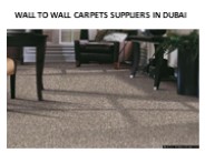 WALL TO WALL CARPETS SUPPLIERS IN DUBAI