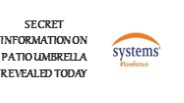 SECRET INFORMATION ON PATIO UMBRELLA REVEALED TODAY