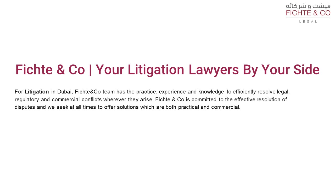 Fichte and Co Legal | Dubai