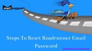 Roadrunner Email Password Reset