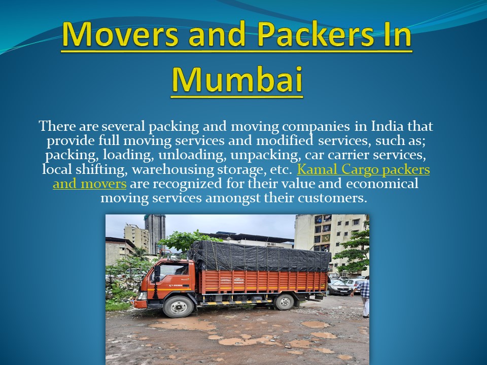 Movers and Packers In Mumbai