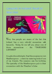 Lanyards in Ireland: Read or Miss Out