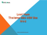 Lost Vape Thelema Mini 45W Box Mod