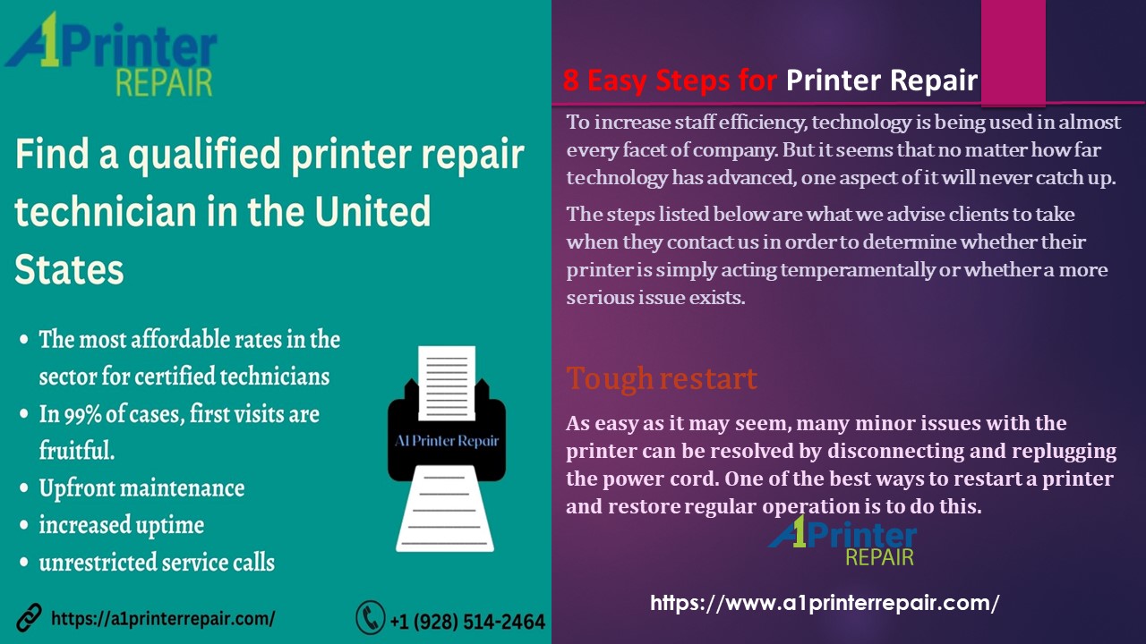 8 Easy Steps for Printer Repair