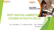 Best Digital Marketing Institute in Delhi