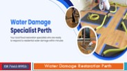 Water Damage Specialist Perth