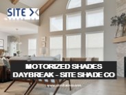 Motorized Shades Daybreak - Site Shade Co