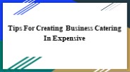 Caterers In Bangalore