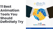 11 Best Animation Tools You Should Definitely Try