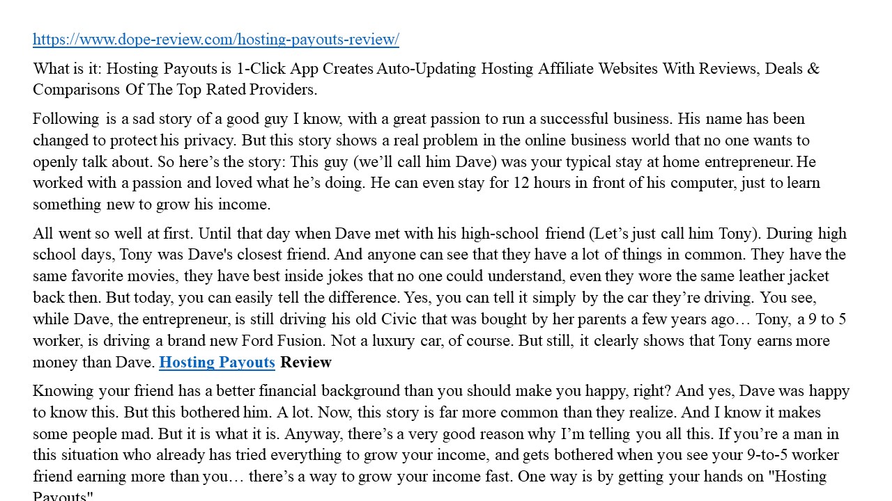 presentation player overlay