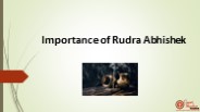 Importance of Rudra Abhishek