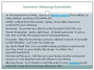 Summer Makeup Essentials