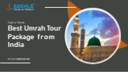 Umrah Travel Agency in India
