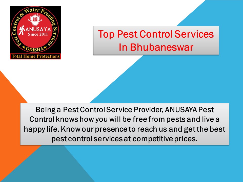 PPT Pest Control Services In Bhubaneswar Anusaya Pest Control