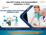 New E/M Coding And Documentation Guidelines In 2023