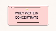 Whey protein concentrate