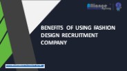 Leading Fashion Design Recruitment Agencies