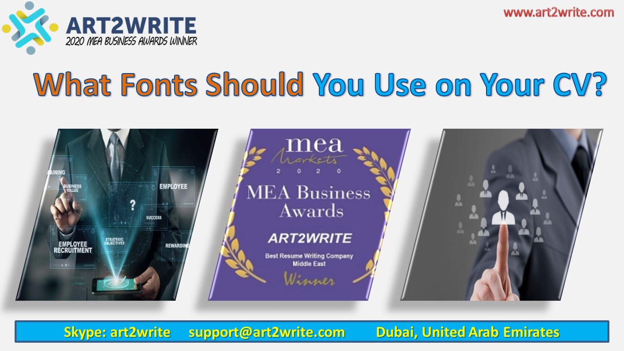 PPT – What Fonts Should You Use on Your CV? PowerPoint presentation ...