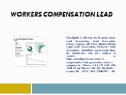 Workers Compensation Lead (2)
