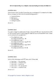 300-410 VOL3 Question